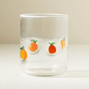 🆕 Anthropologie icon juice glass